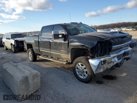 2017 Chevrolet Silverado 3500HD LTZ with VIN 1GC4K0EY7HF213904, listed as a Copart auction lot 83911964 with 121,143 mi miles and Salvage Title. Bid and sale history available at carsss.com. Image 4.
