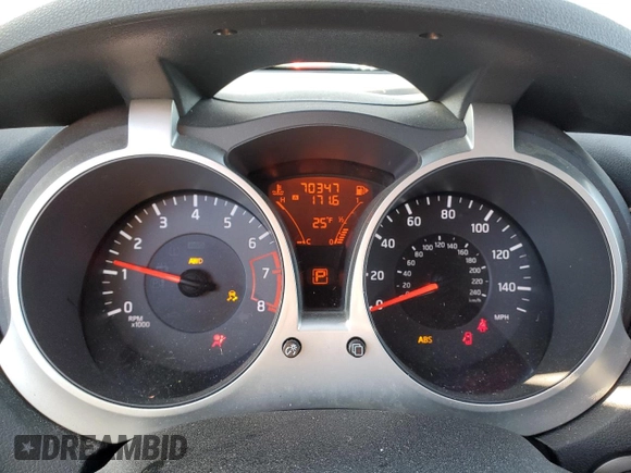 2014 Nissan Juke S with VIN JN8AF5MV1ET355405, listed as a Copart auction lot 41558045 with 70,347 mi miles and Clean Title. Bid and sale history available at carsss.com. Image 9.