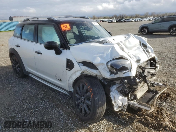 2023 MINI Countryman Cooper S with VIN WMZ83BR02P3R06443, listed as a Copart auction lot 48030815 with Not provided miles and Salvage title. Bid and sale history available at DreamBid. Image 4.