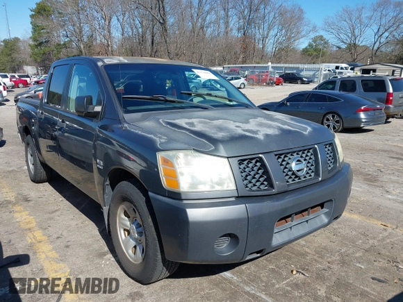 2004 Nissan Titan LE with VIN 1N6AA07A04N552555, listed as a IAAI auction lot 41574888 with 331,574 mi miles and . Bid and sale history available at DreamBid. Image 1.
