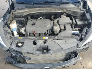 2017 Hyundai Santa Fe 2.4L with VIN 5NMZTDLB9HH027034, listed as a Copart auction lot 47347205 with 98,242 mi miles and Salvage title. Bid and sale history available at DreamBid. Image 12.