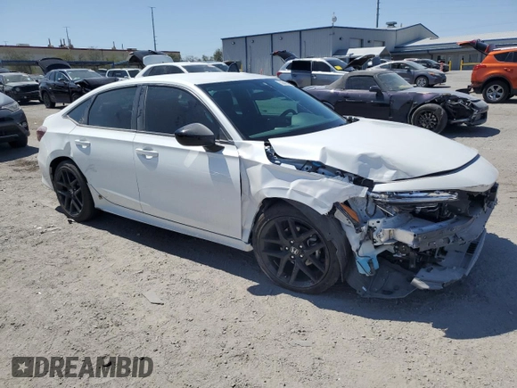 2025 Honda Civic Sport z VIN 2HGFE2F54SH513231, wystawiony jako Copart lot #52586085 z przebiegiem 6 046 mil mil oraz Szkoda całkowita • Salvage title. Historia ofert i sprzedaży dostępna na DreamBid. Obrazek 4.
