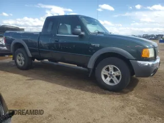 2002 Ford Ranger XL Fleet with VIN 1FTZR45E82PB05436, listed as a Copart auction lot 54821815 with 256,090 mi miles and Salvage title. Bid and sale history available at DreamBid. Image 4.