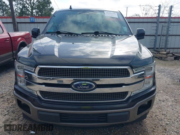 2019 Ford F-150 XL with VIN 1FTEW1E54KFA52729, listed as a IAAI auction lot 41933350 with 92,678 mi miles. Bid and sale history available at carsss.com. Image 12.