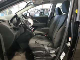 2012 Mazda 5 Touring with VIN JM1CW2CL1C0110282, listed as a Copart auction lot 69524284 with 108,872 mi miles and Salvage Title. Bid and sale history available at DreamBid. Image 7.