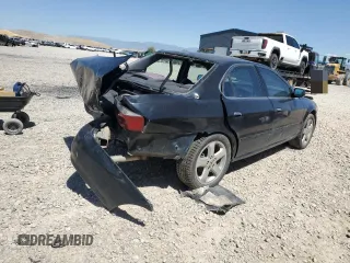 2002 Acura TL Type S w/Navigation with VIN 19UUA56922A043187, listed as a Copart auction lot 66700664 with 0 mi miles and Salvage Title. Bid and sale history available at carsss.com. Image 3.