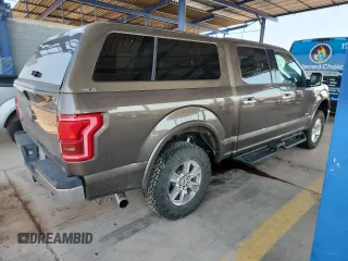 2015 Ford F-150 XLT with VIN 1FTEW1EG0FKD89591, listed as a Copart auction lot 64042555 with 98,638 mi miles and Salvage title. Bid and sale history available at DreamBid. Image 3.