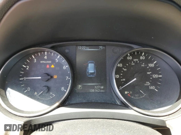 2017 Nissan Rogue SV with VIN KNMAT2MV1HP547195, listed as a Copart auction lot 60706425 with 138,162 mi miles and Salvage title. Bid and sale history available at DreamBid. Image 9.