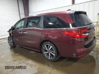 2021 Honda Odyssey Touring with VIN 5FNRL6H89MB003336, listed as a Copart auction lot 50392735 with 68,390 mi miles and Salvage Title. Bid and sale history available at carsss.com. Image 2.