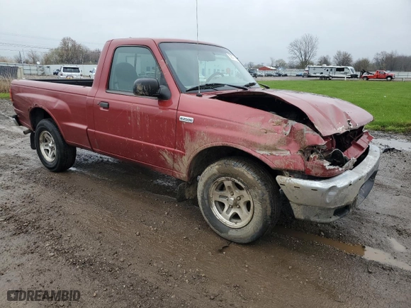 1999 Mazda B-Series 2WD Truck SX with VIN 4F4YR12C2XTM08473, listed as a Copart auction lot 52577185 with 173,620 mi miles and Salvage Title. Bid and sale history available at carsss.com. Image 4.