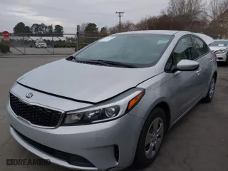 2017 Kia Forte LX with VIN 3KPFK4A76HE067017, listed as a IAAI auction lot 41198772 with 50,176 mi miles. Bid and sale history available at carsss.com. Image 2.