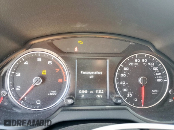 2017 Audi Q5 Premium Plus with VIN WA1D7AFP2HA050650, listed as a Copart auction lot 58150385 with 134,966 mi miles and Clean title. Bid and sale history available at DreamBid. Image 9.