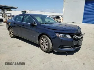 2018 Chevrolet Impala LT with VIN 2G1105S35J9104654, listed as a Copart auction lot 54988365 with 76,104 mi miles and Salvage Title. Bid and sale history available at DreamBid. Image 13.