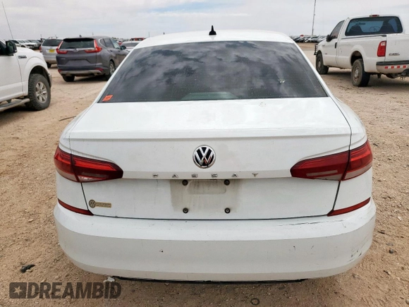 2020 Volkswagen Passat SE with VIN 1VWSA7A38LC027843, listed as a Copart auction lot 57115835 with 153,597 mi miles and Salvage title. Bid and sale history available at DreamBid. Image 6.