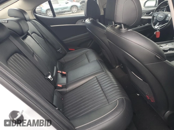 2022 Genesis G70 2.0T with VIN KMTG34TA3NU087847, listed as a Copart auction lot 83541034 with 65,891 mi miles and Salvage Title. Bid and sale history available at DreamBid. Image 10.