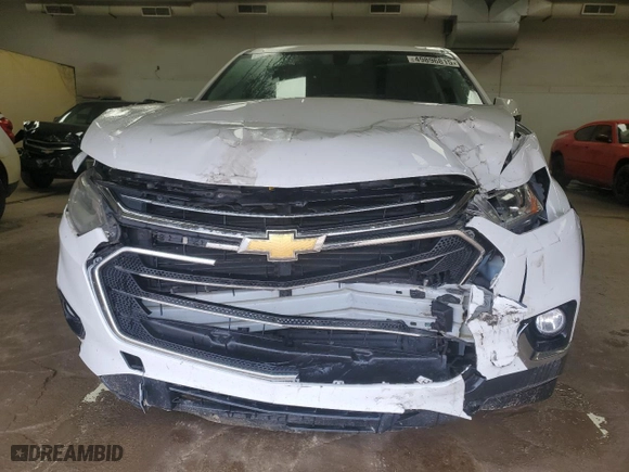 2019 Chevrolet Traverse LT Cloth with VIN 1GNEVGKW5KJ302258, listed as a Copart auction lot 49896815 with 83,469 mi miles and Salvage Title. Bid and sale history available at carsss.com. Image 5.