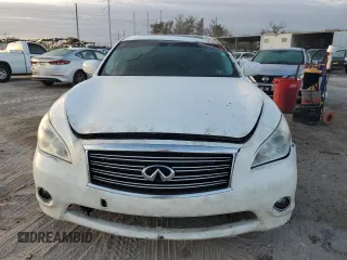 2012 Infiniti M37 with VIN JN1BY1AR1CM395522, listed as a Copart auction lot 76768224 with 163,422 mi miles and Salvage Title. Bid and sale history available at carsss.com. Image 5.