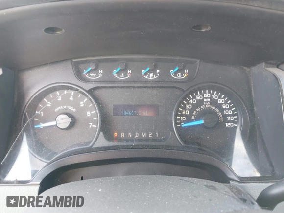 2014 Ford F-150 XL with VIN 1FTFX1CF8EFA94564, listed as a IAAI auction lot 40656243 with 184,667 mi miles. Bid and sale history available at carsss.com. Image 7.