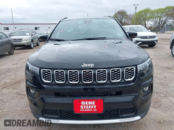 2025 Jeep Compass Limited with VIN 3C4NJDCN3ST541115, listed as a IAAI auction lot 42125338 with 2,065 mi miles and . Bid and sale history available at DreamBid. Image 12.