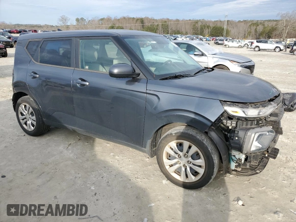 2020 Kia Soul LX with VIN KNDJ23AU3L7003181, listed as a Copart auction lot 42324525 with 82,907 mi miles and Salvage Title. Bid and sale history available at carsss.com. Image 4.