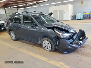 2020 Subaru Forester with VIN JF2SKADC7LH523665, listed as a Copart auction lot 56283615 with 95,370 mi miles and Salvage title. Bid and sale history available at DreamBid. Image 4.