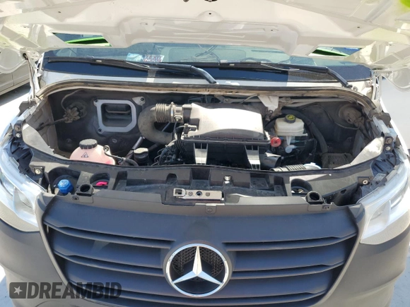 2021 Mercedes-Benz Sprinter Cargo with VIN W1Y4ECHY8MT058906, listed as a Copart auction lot 75736554 with 171,564 mi miles and Salvage Title. Bid and sale history available at carsss.com. Image 11.