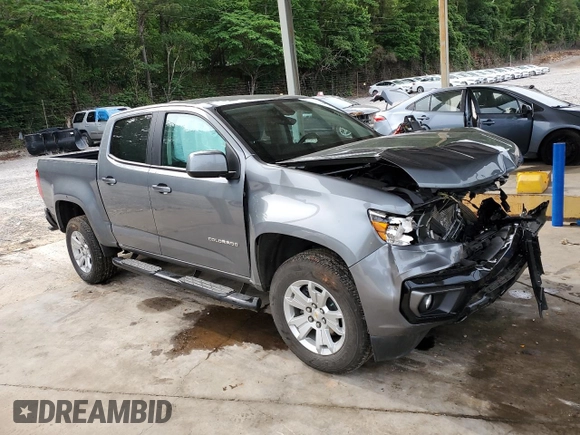 2022 Chevrolet Colorado 2WD LT z VIN 1GCGSCEN6N1103892, wystawiony jako Copart lot #57234055 z przebiegiem 66 185 mil mil oraz Szkoda całkowita • Salvage title. Historia ofert i sprzedaży dostępna na DreamBid. Obrazek 4.