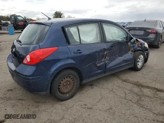 2008 Nissan Versa 1.8 S with VIN 3N1BC13EX8L403644, listed as a Copart auction lot 50703695 with 110,968 mi miles and Salvage Title. Bid and sale history available at carsss.com. Image 3.