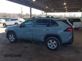 2020 Toyota RAV4 Hybrid XLE with VIN 2T3RWRFV0LW082793, listed as a IAAI auction lot 41674569 with 50,224 mi miles and . Bid and sale history available at DreamBid. Image 14.