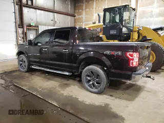 2020 Ford F-150 XL with VIN 1FTEW1EP2LKF10584, listed as a Copart auction lot 60520615 with 64,150 mi miles and Salvage title. Bid and sale history available at DreamBid. Image 2.