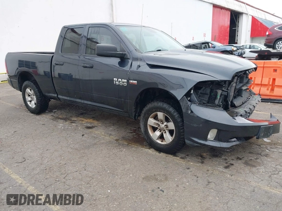 2017 Ram 1500 Express with VIN 1C6RR7FT7HS772025, listed as a IAAI auction lot 41460023 with 125,982 mi miles. Bid and sale history available at carsss.com. Image 1.