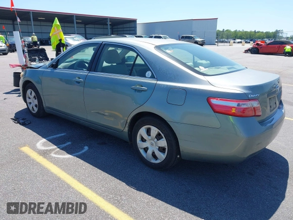 2007 Toyota Camry CE with VIN JTNBE46K773029333, listed as a IAAI auction lot 42049061 with 148,600 mi miles. Bid and sale history available at carsss.com. Image 3.
