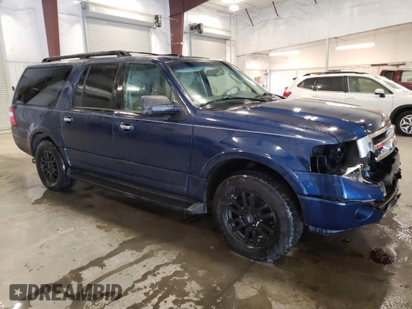2011 Ford Expedition EL XLT with VIN 1FMJK1J5XBEF26510, listed as a Copart auction lot 89243725 with 188,044 mi miles and Clean Title. Bid and sale history available at carsss.com. Image 4.