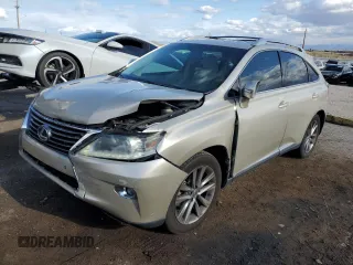 2014 Lexus RX 350 with VIN 2T2ZK1BA3EC145040, listed as a Copart auction lot 52129295 with 130,714 mi miles and Salvage Title. Bid and sale history available at carsss.com. Image 1.