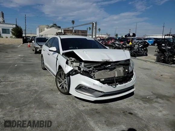 2015 Hyundai Sonata Sport with VIN 5NPE34AB3FH091362, listed as a Copart auction lot 45514825 with 118,809 mi miles and Salvage Title. Bid and sale history available at carsss.com. Image 11.