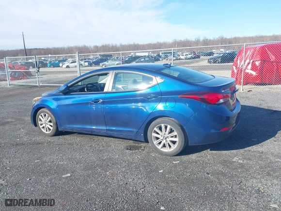 2016 Hyundai Elantra SE with VIN 5NPDH4AE1GH720562, listed as a IAAI auction lot 41723971 with 82,573 mi miles. Bid and sale history available at carsss.com. Image 14.