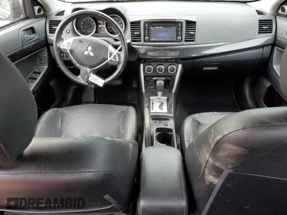 2017 Mitsubishi Lancer ES with VIN JA32V2FW0HU007857, listed as a Copart auction lot 63596254 with 175,231 mi miles and Salvage Title. Bid and sale history available at carsss.com. Image 8.