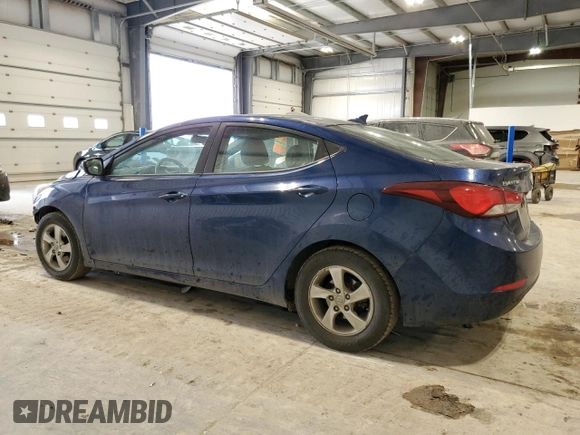 2015 Hyundai Elantra SE with VIN 5NPDH4AE7FH640276, listed as a Copart auction lot 47742295 with 158,144 mi miles and Salvage Title. Bid and sale history available at DreamBid. Image 2.