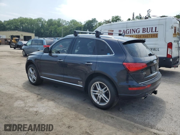2017 Audi Q5 Premium with VIN WA1C2AFP2HA083710, listed as a Copart auction lot 60165955 with 148,124 mi miles and Salvage title. Bid and sale history available at DreamBid. Image 2.