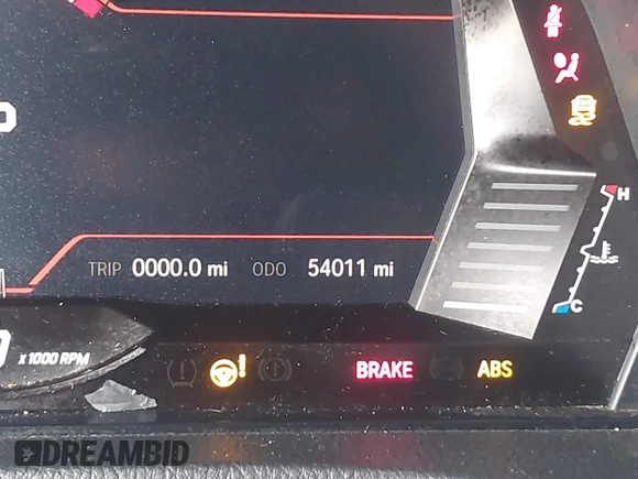 2021 Toyota Supra 2.0 with VIN WZ1DB2C07MW042723, listed as a IAAI auction lot 42635977 with 54,011 mi miles and . Bid and sale history available at DreamBid. Image 15.