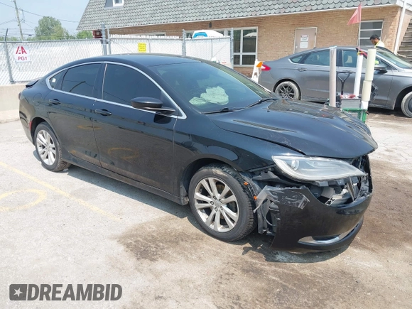 2015 Chrysler 200 Limited с VIN 1C3CCCABXFN538176, выставлен на аукционе IAAI как лот 42423397 с пробегом Не указан миль и . История ставок и продаж доступна на DreamBid. Изображение 1.