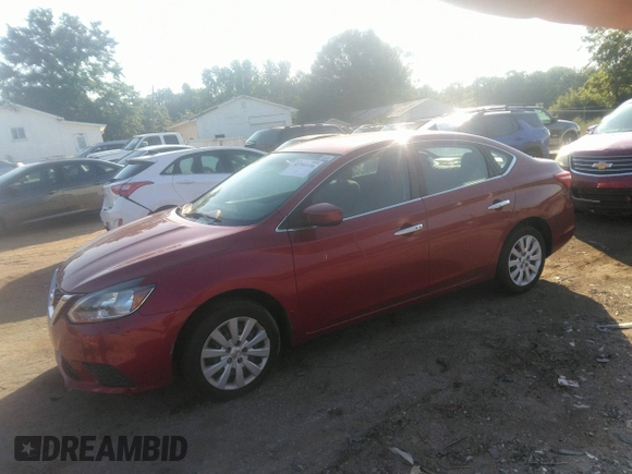 2017 Nissan Sentra SV with VIN 3N1AB7AP5HL671491, listed as a IAAI auction lot 42781116 with 134,848 mi miles and . Bid and sale history available at DreamBid. Image 2.