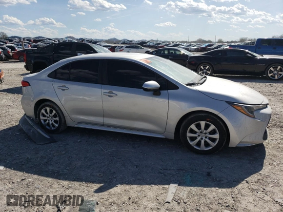 2022 Toyota Corolla LE with VIN 5YFEPMAE6NP354881, listed as a Copart auction lot 50316835 with 37,728 mi miles and Salvage Title. Bid and sale history available at carsss.com. Image 4.