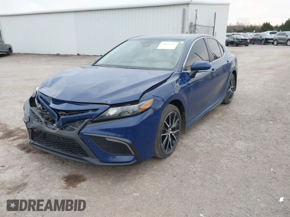 2023 Toyota Camry SE with VIN 4T1G11AK5PU161881, listed as a IAAI auction lot 41856376 with 46,276 mi miles. Bid and sale history available at carsss.com. Image 2.