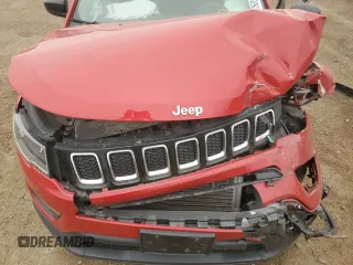 2019 Jeep Compass Sport with VIN 3C4NJCABXKT715569, listed as a Copart auction lot 53742685 with Not provided miles and Salvage title. Bid and sale history available at DreamBid. Image 11.