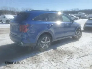 2023 Kia Sorento S with VIN 5XYRL4LC4PG232696, listed as a Copart auction lot 45244965 with 9,551 mi miles and Salvage Title. Bid and sale history available at DreamBid. Image 3.