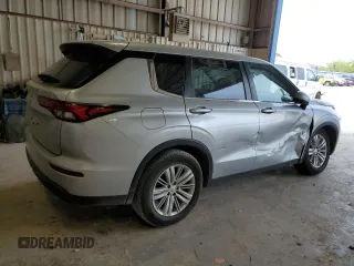 2023 Mitsubishi Outlander ES z VIN JA4J3TA84PZ010144, wystawiony jako Copart lot #53004255 z przebiegiem 63 236 mil mil oraz Szkoda całkowita • Salvage title. Historia ofert i sprzedaży dostępna na DreamBid. Obrazek 3.