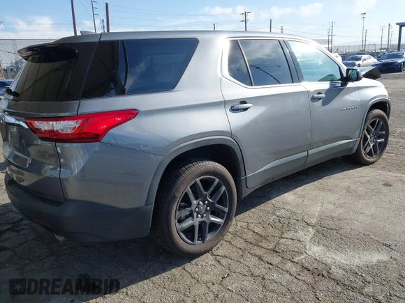 2020 Chevrolet Traverse LS with VIN 1GNERFKW6LJ207966, listed as a IAAI auction lot 41845136 with 83,073 mi miles and . Bid and sale history available at DreamBid. Image 4.