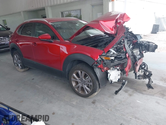 2023 Mazda CX-30 S Carbon Edition with VIN 3MVDMBCM3PM537841, listed as a IAAI auction lot 42080487 with 22,718 mi miles and . Bid and sale history available at DreamBid. Image 1.