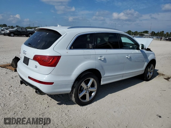 2015 Audi Q7 3.0L TDI Vorsprung Edition with VIN WA1WMCFE3FD013663, listed as a Copart auction lot 70019042 with 126,056 mi miles. Bid and sale history available at carsss.com. Image 3.
